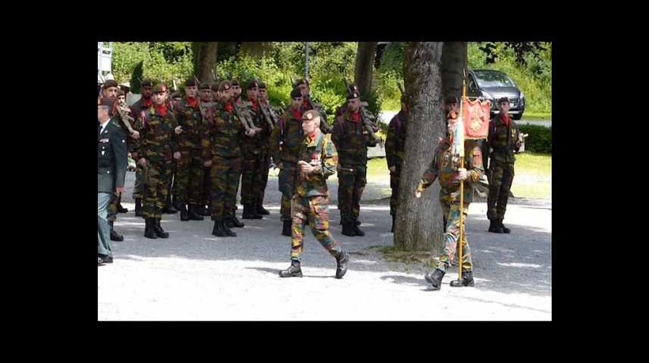 Commémoration des 50 ans du Bataillon 12e de Ligne