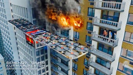 Incredible Futuristic Gyroscopic Emergency Services & Transportation