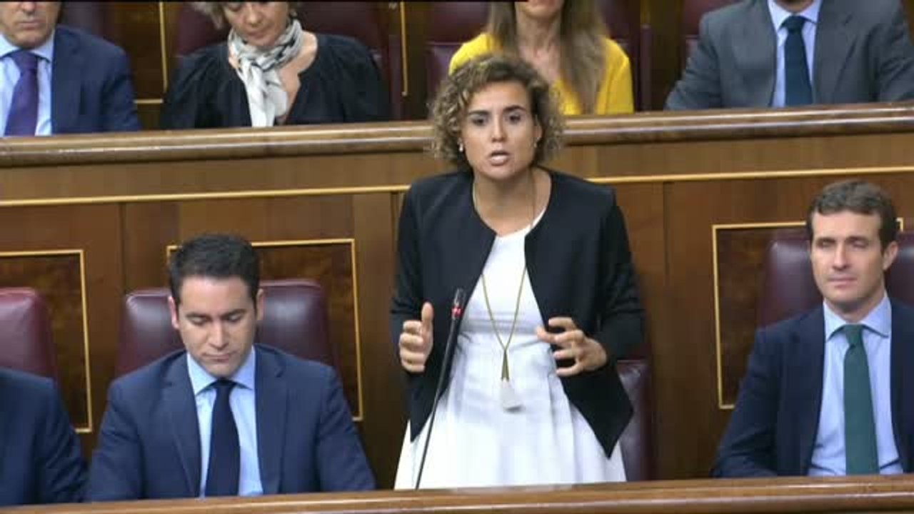 Dolors Montserrat acusa al PSOE de presidir el "Gobierno de la vergüenza"