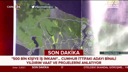 Binali Yıldırım 24 TV'de