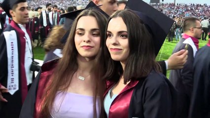 Mezuniyet sevinci - KARABÜK