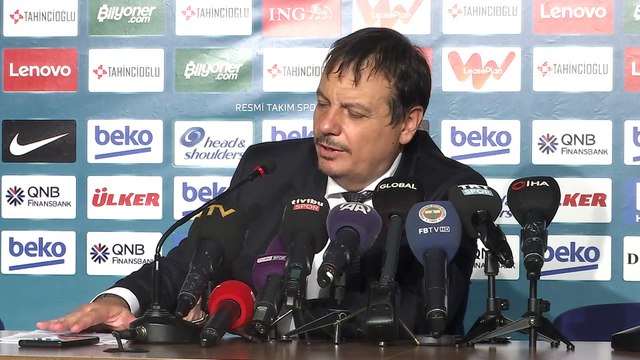 Fenerbahçe Beko-Anadolu Efes maçının ardından - Ergin Ataman - İSTANBUL