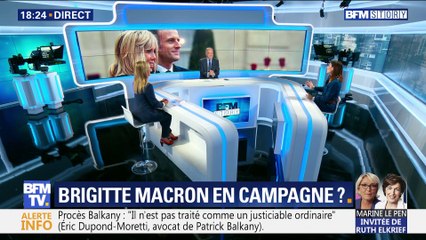 Brigitte Macron est-elle en campagne ?