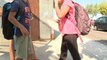 Alumnos extremeños salen antes de clase por el calor