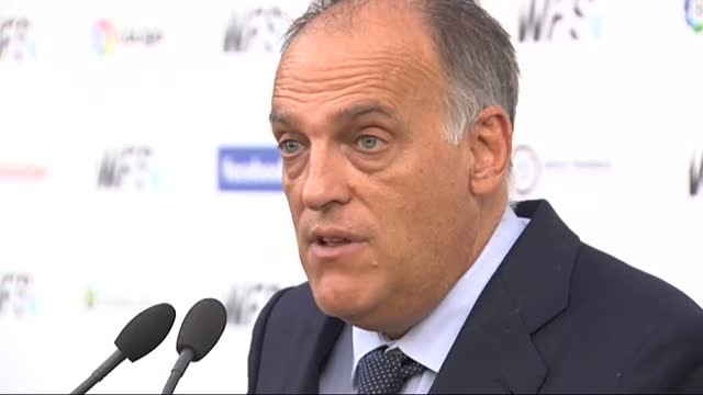 Tebas: Parece que vamos a jugar toda LaLiga en Miami