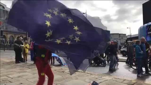 Protestas en Reino Unido para pedir un segundo referéndum sobre el Brexit