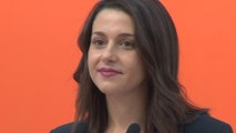 Inés Arrimadas en rueda de prensa