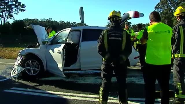 Herida grave una niña de cuatro años en un accidente en Pontevedra