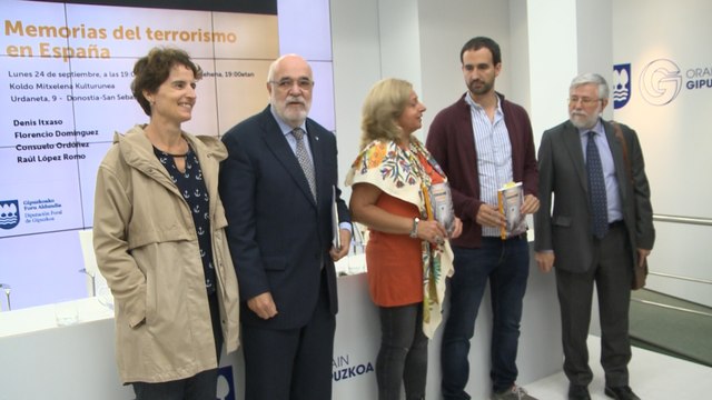 Presentación del libro 'Memorias del terrorismo en España'