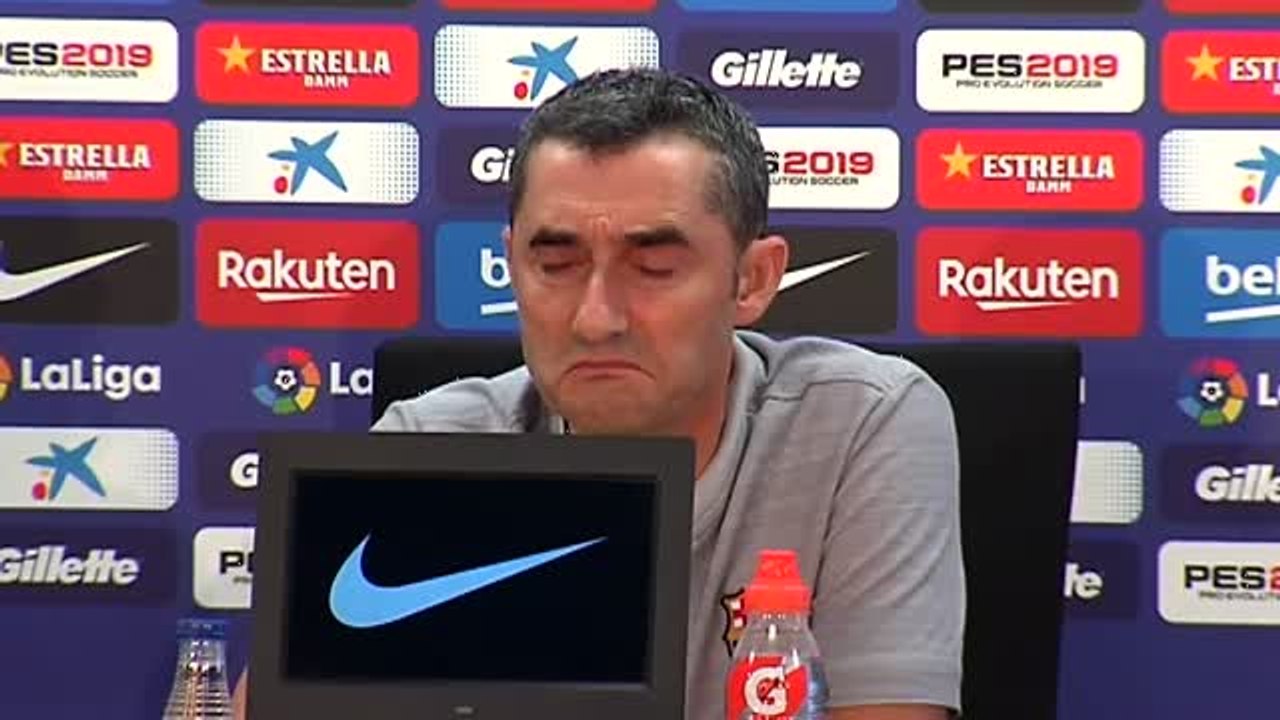 A Valverde no le preocupa su renovación: "Todavía estamos en septiembre"