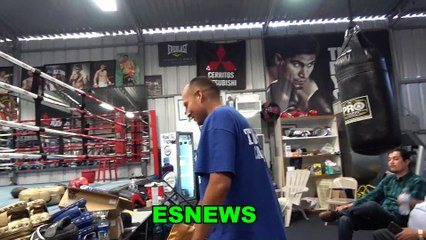 Mikey Garcia Recalls Sparring Manny Pacquiao 10 Rds Stright Talks About MP Power