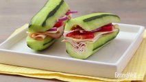 How to Make a Cucumber Turkey Sub