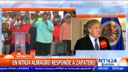 Almagro a Zapatero: "Mi consejo es que no sea imbécil"