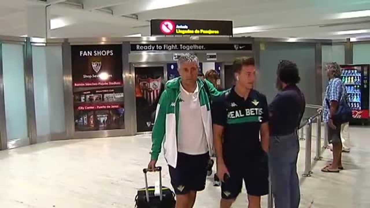 Joaquín la vuelve a liar en la llegada del Betis a Sevilla