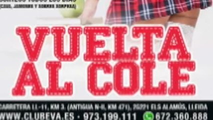 El reclamo de un prostíbulo de Lleida: "La vuelta al cole"