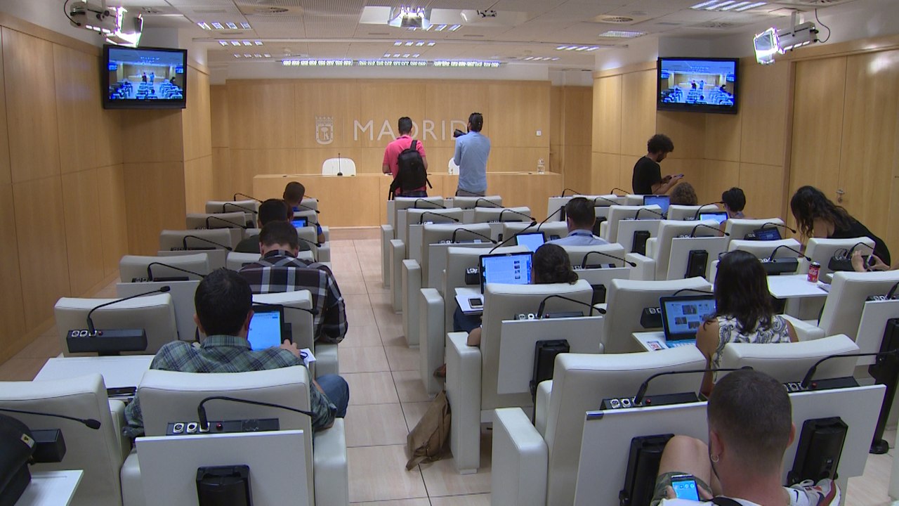 Maestre y Calvo del Olmo en rueda de prensa