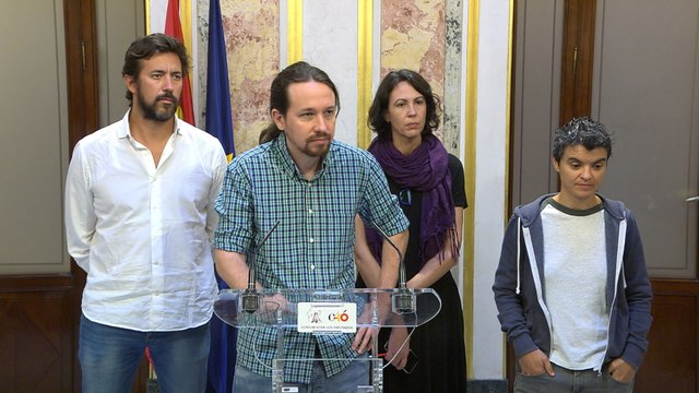 Podemos no apoyará la reforma de los aforamientos sino incluye a la monarquía