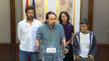 Podemos pide comisión de investigación sobre irregularidades de Juan Carlos I