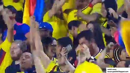 Duvan Zapata Goal - Colombia 1 - 0 Qatar (Full Replay)