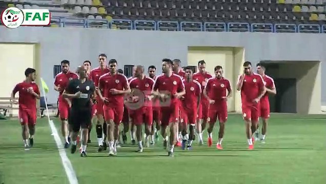 Premiere séance d'entraînement des Verts Egypte