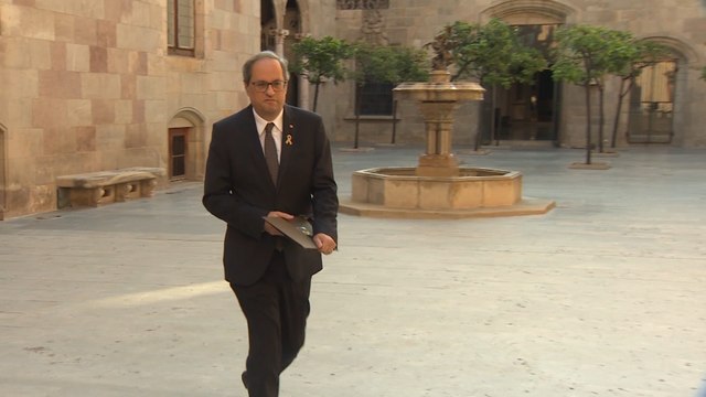 Quim Torra, presidente de la Generalitat
