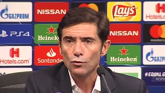 Marcelino: Creo que todavía no estamos preparados para competir con equipos de este nivel