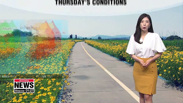 Warmer temperatures with high UV rays 062019