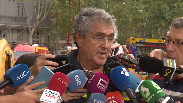 Rescatan y levantan el cadáver del obrero fallecido en el Ritz