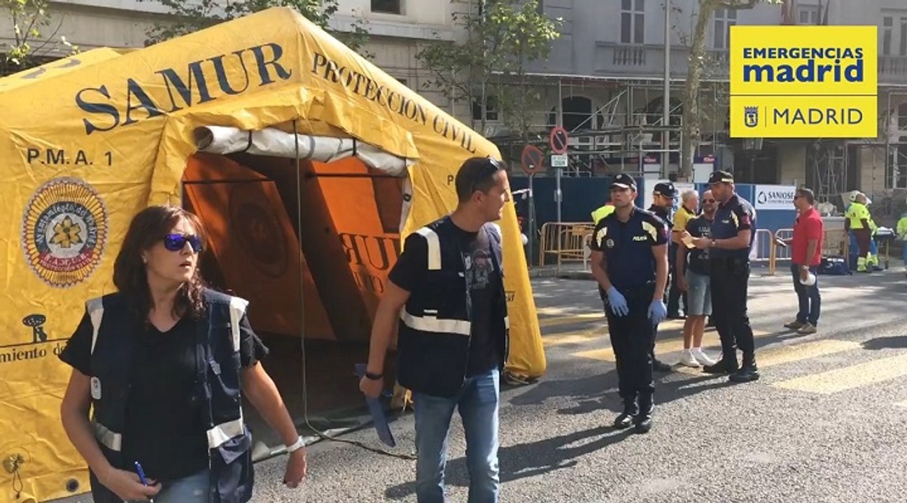 Fallece un trabajador por derrumbe de andamio en obras del Ritz