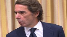 Aznar afirma en el Congreso no haber tenido relación con Correa