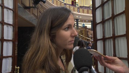 Belarra dice que Aznar "ha mentido" durante su comparecencia
