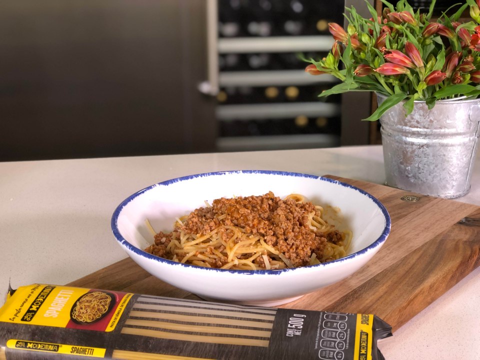 Spaghetti a la Boloñesa