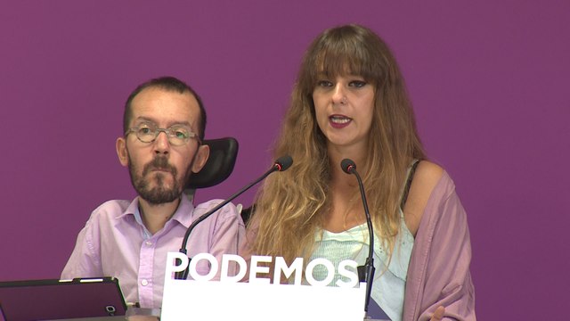 Podemos apoya la reforma para quitar aforamientos