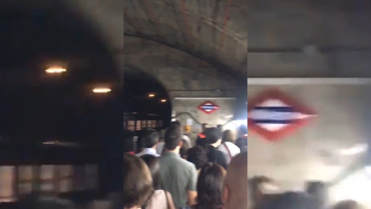 Explota un portátil en un vagón de Metro de Madrid