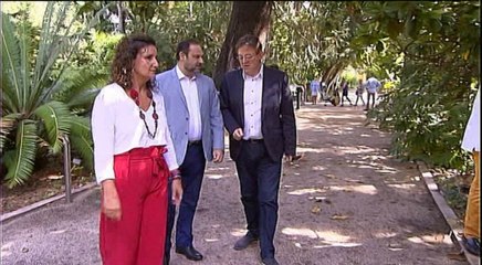 Ábalos y Puig acuden a Festa de la Rosa en Valencia