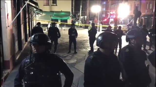 Tres muertos y siete heridos en un tiroteo en el centro de Ciudad de México