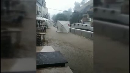 Cádiz en alerta por una fuerte tromba de agua