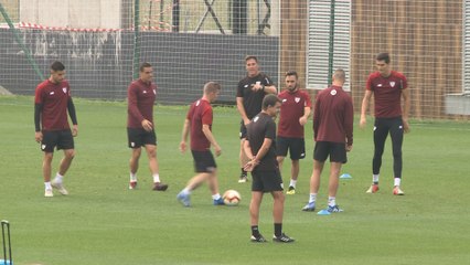 Entrenamiento del Athletic Club