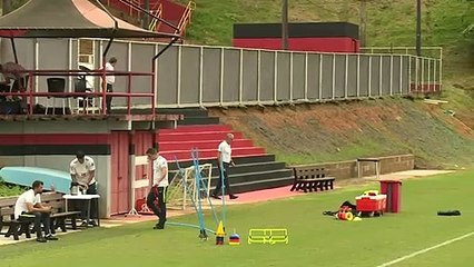 Brasil tenta acertar finalizações