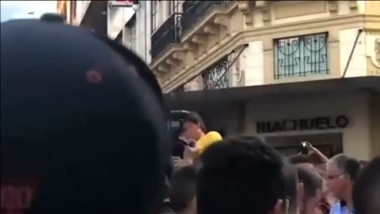 Comparece ante la jueza el acusado de asestar una puñalada a Javier Bolsonaro