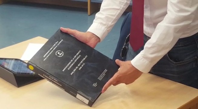 Tesis doctoral de Pedro Sánchez en la Camilo José Cela