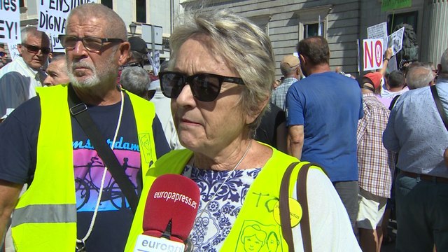 Pensionistas reivindican revalorización pensiones conforme al IPC