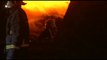 Un incendio ha arrasado una planta de reciclaje en O Porriño (Pontevedra)