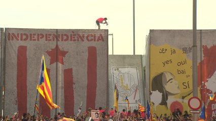 Un millón de personas se manifiesta por la independencia