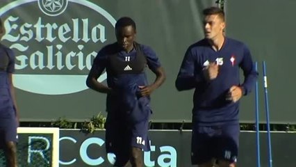 El Celta prepara su enfrentamiento ante el Girona del próximo lunes