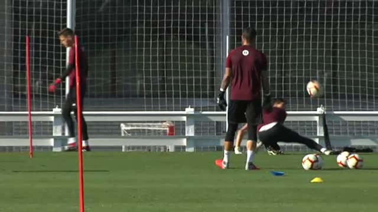El Athletic prepara a conciencia el partido de Liga ante el Real Madrid