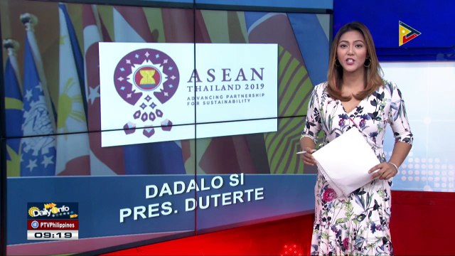 Pres. #Duterte, dadalo sa 34th ASEAN Summit sa Thailand bukas