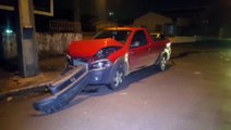 Motorista foge após colisão com Fiat Strada na Região Central
