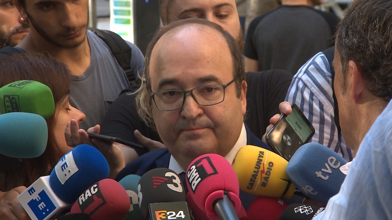 Iceta llama a superar las "divisiones"