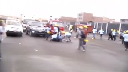 Violentos enfrentamientos en Perú  por los terrenos de un club de fútbol